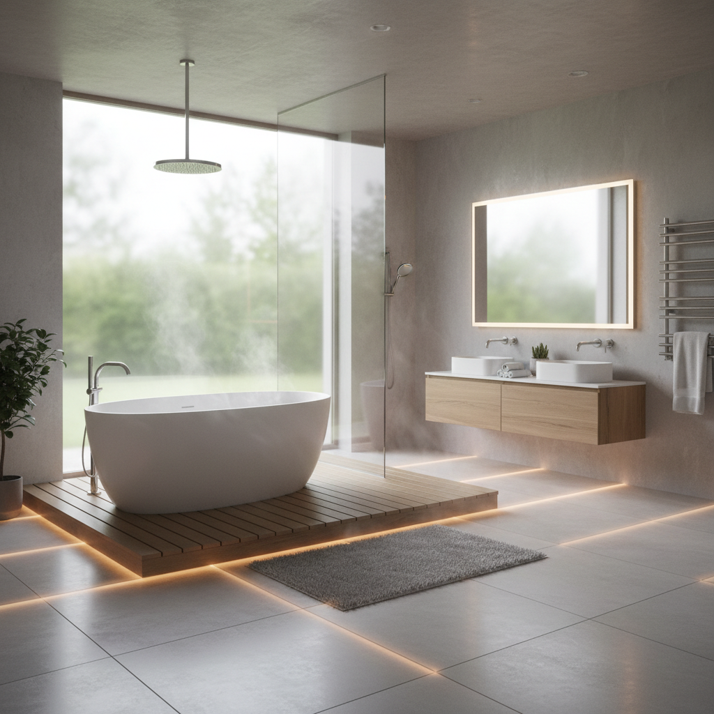 Chauffage Au Sol Salle De Bain : Fonctionnement Et Avantages